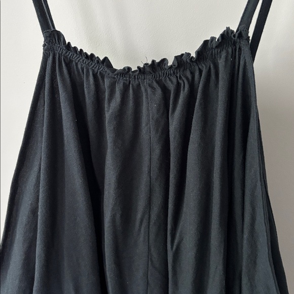 Free People Beach Black Oversized Swim Cover-Up size L - Picture 6 of 8